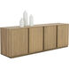 Kalla 84 X 19 inch Rustic Oak Sideboard